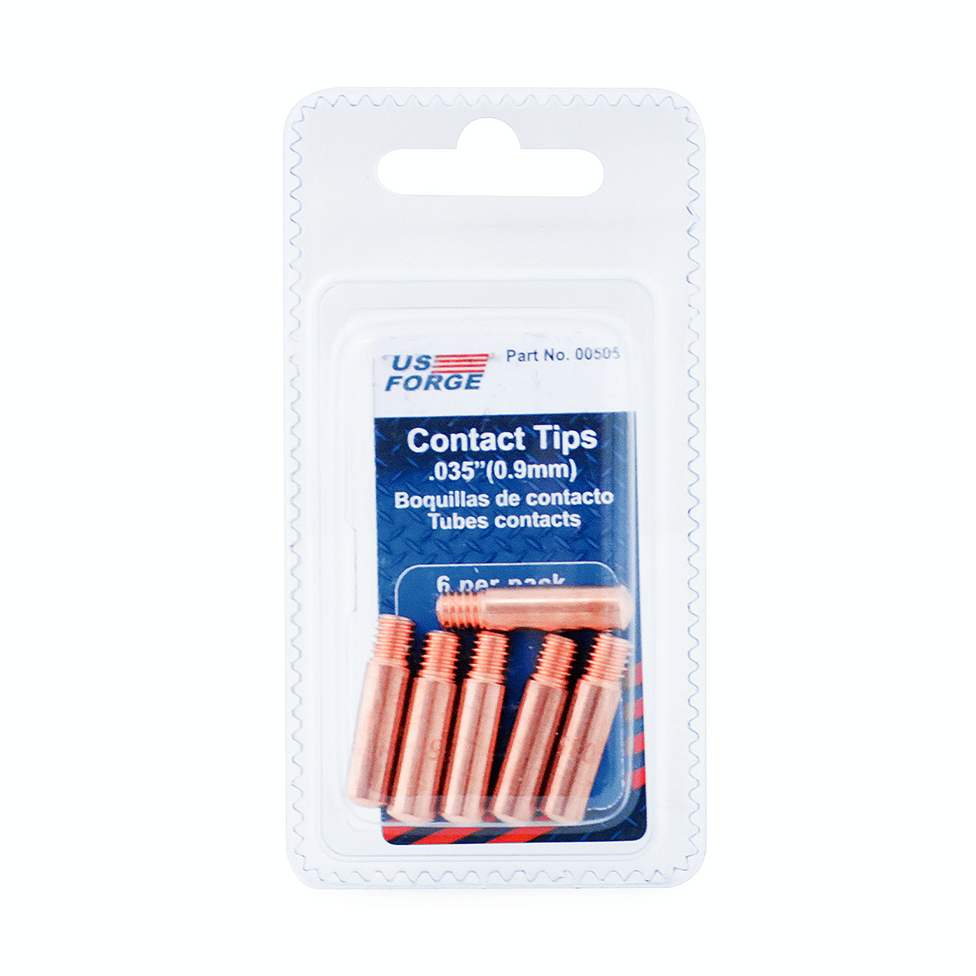 US Forge® .035" Contact Tips - 6ct, Model# 505